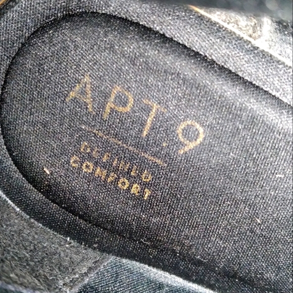 Black Women's Boots |Ankle Boots Comfort Round Toe Heel Height 3" Size 8 Medium - Picture 9 of 11